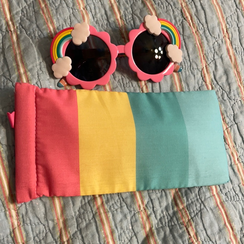 Sunglasses and case